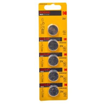 KODAK PILHAS 5UN CR2032 ULTRA LITHIUM