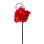 FLOR HASTE LONGA M.925015 VERMELHO FLOR HASTE LONGA M.925015 VERMELHO
