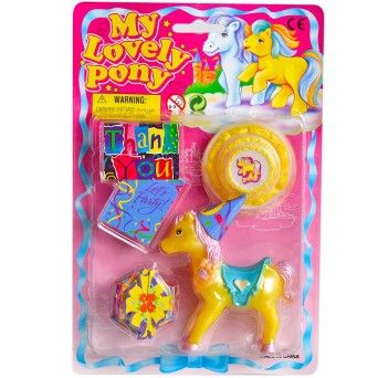 PONEY COM ACESSORIOS