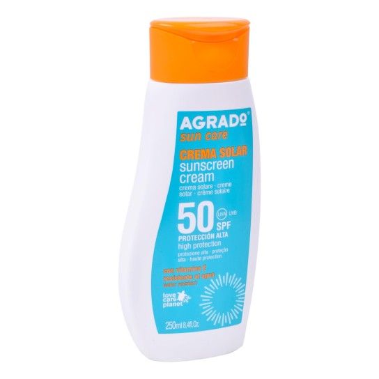 CREME SOLAR AGRADO SPF50 250ML CREME SOLAR AGRADO SPF50 250ML