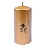 VELA PILLAR 7X15CM OURO CX24 VELA PILLAR 7X15CM OURO CX24