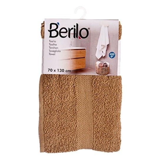 TOALHA LISA 70X130 CARAMELO BERILO