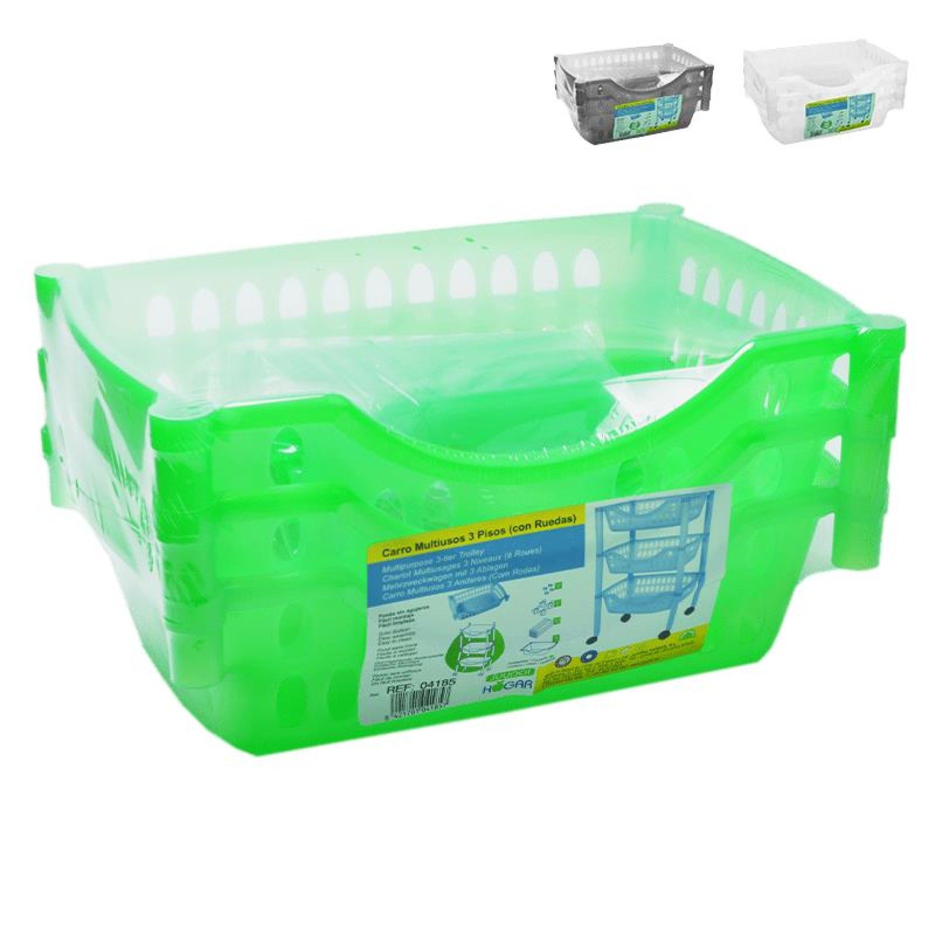 CARRO MULTIUSOS PLASTICO 11185 CARRO MULTIUSOS PLASTICO 11185