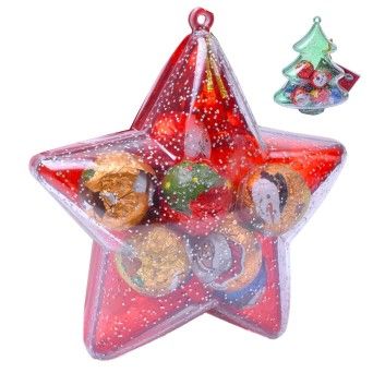 PINGENTE NATAL C/CHOCOLATES BECKYS 50G