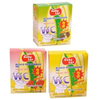 BLOCO DESINFECTANTE WC 3UNI
