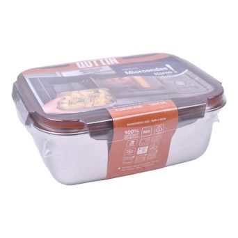 CAIXA HERMETICA 1800ML INOX