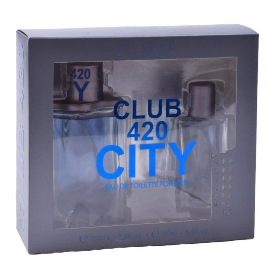 CLUB 420 CITY MEN EDT 100ML + 30ML