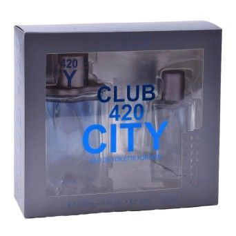 CLUB 420 CITY MEN EDT 100ML + 30ML