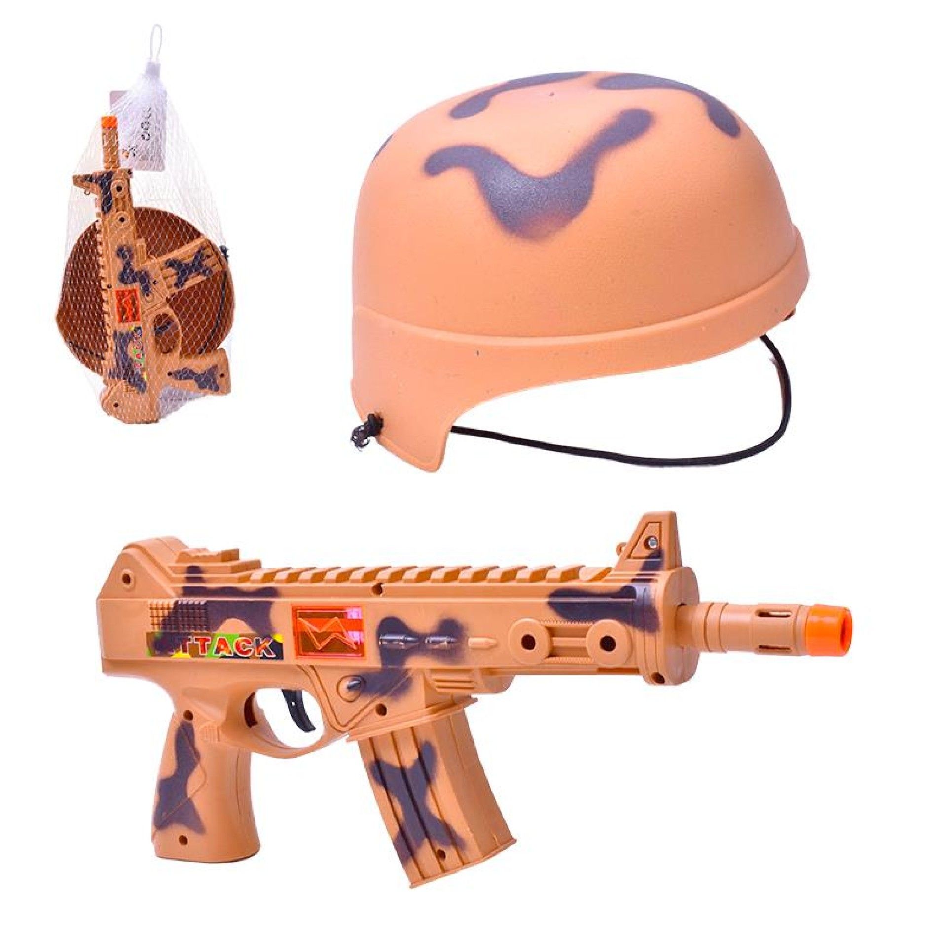 PISTOLA+CAPACETE 30CM M636A CX96 PISTOLA+CAPACETE 30CM M636A CX96