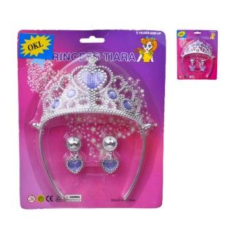 BRINQ. TIARA PRINCESA C/ ACESS.