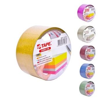 FITA ADESIVA GLITTER 43MMX10M 11275