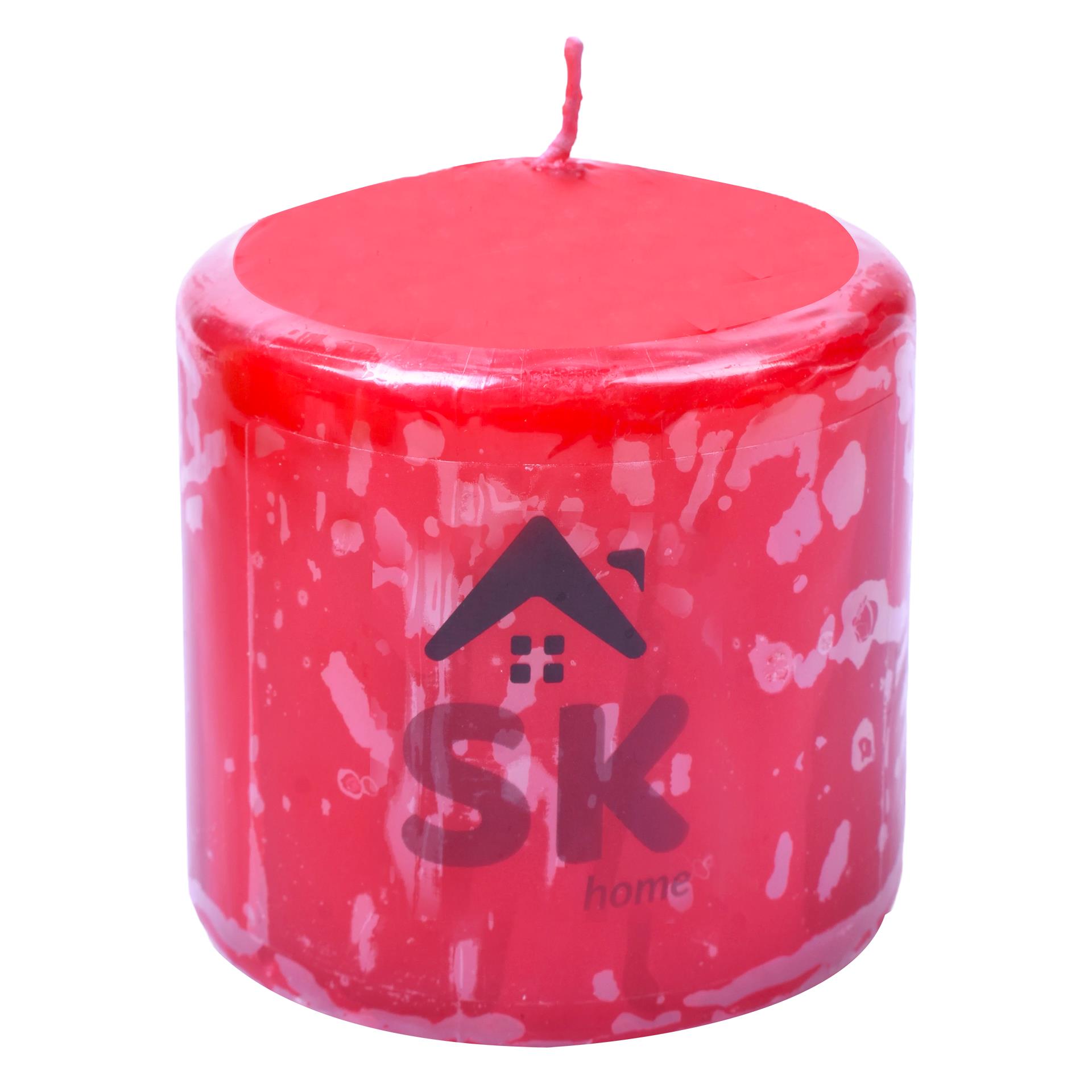 VELA PILLAR 7X7,5CM VERM CX36 VELA PILLAR 7X7,5CM VERM CX36
