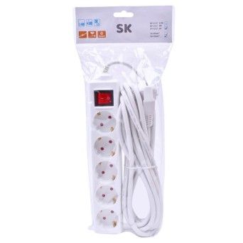 EXTENSAO 5M C/5 TOMADAS+ INT HY-1115 CX25