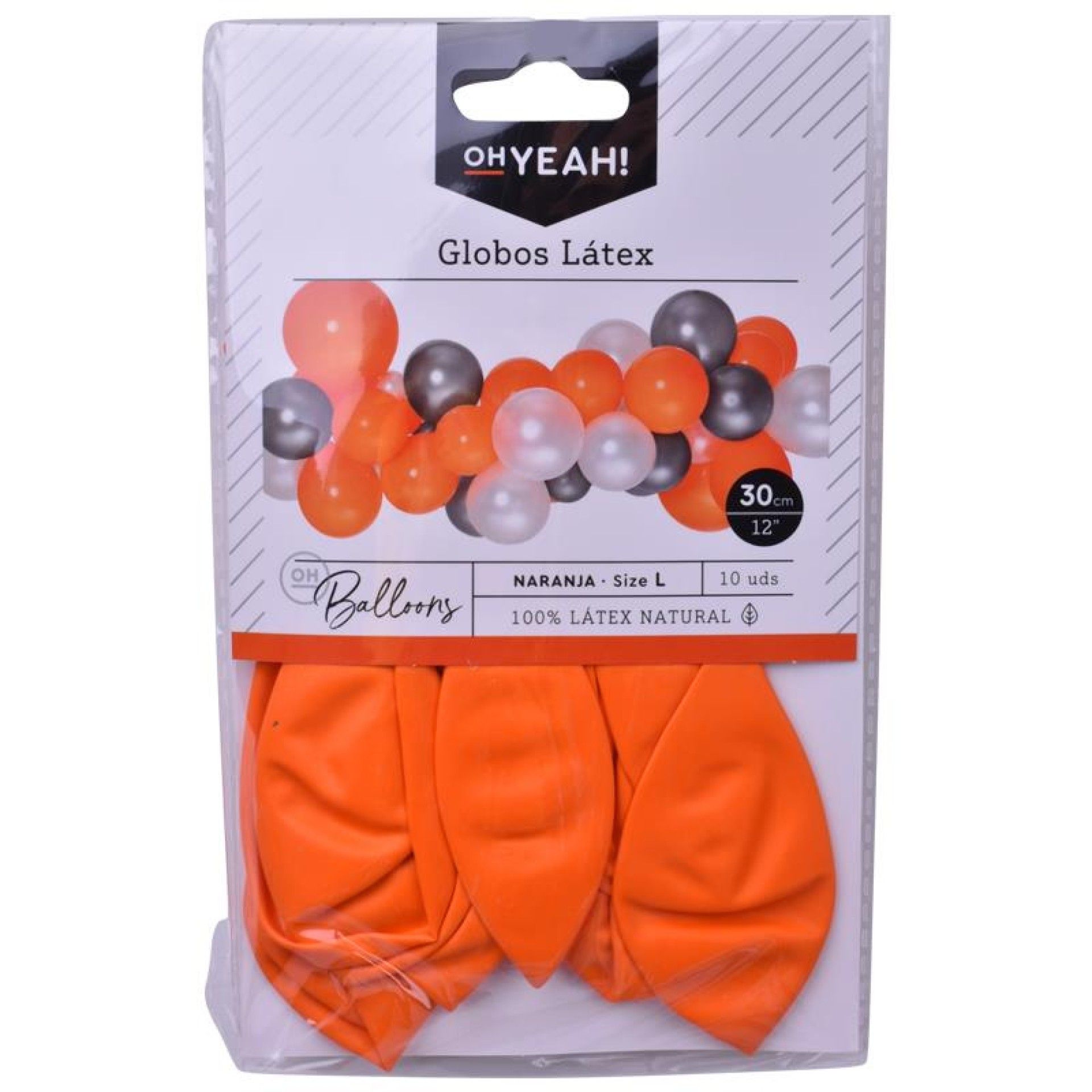 BALAO LATEX LARANJA 30CM CX20 BALAO LATEX LARANJA 30CM CX20