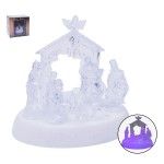 PRESEPIO C/LUZES BRC C/ MUS 2607-109 CX24