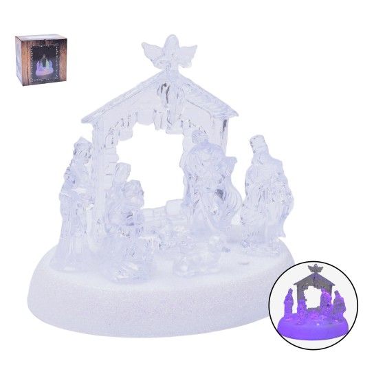 PRESEPIO NATAL C/LUZ MUSICA 2607-109 CX24 PRESEPIO NATAL C/LUZ MUSICA 2607-109 CX24