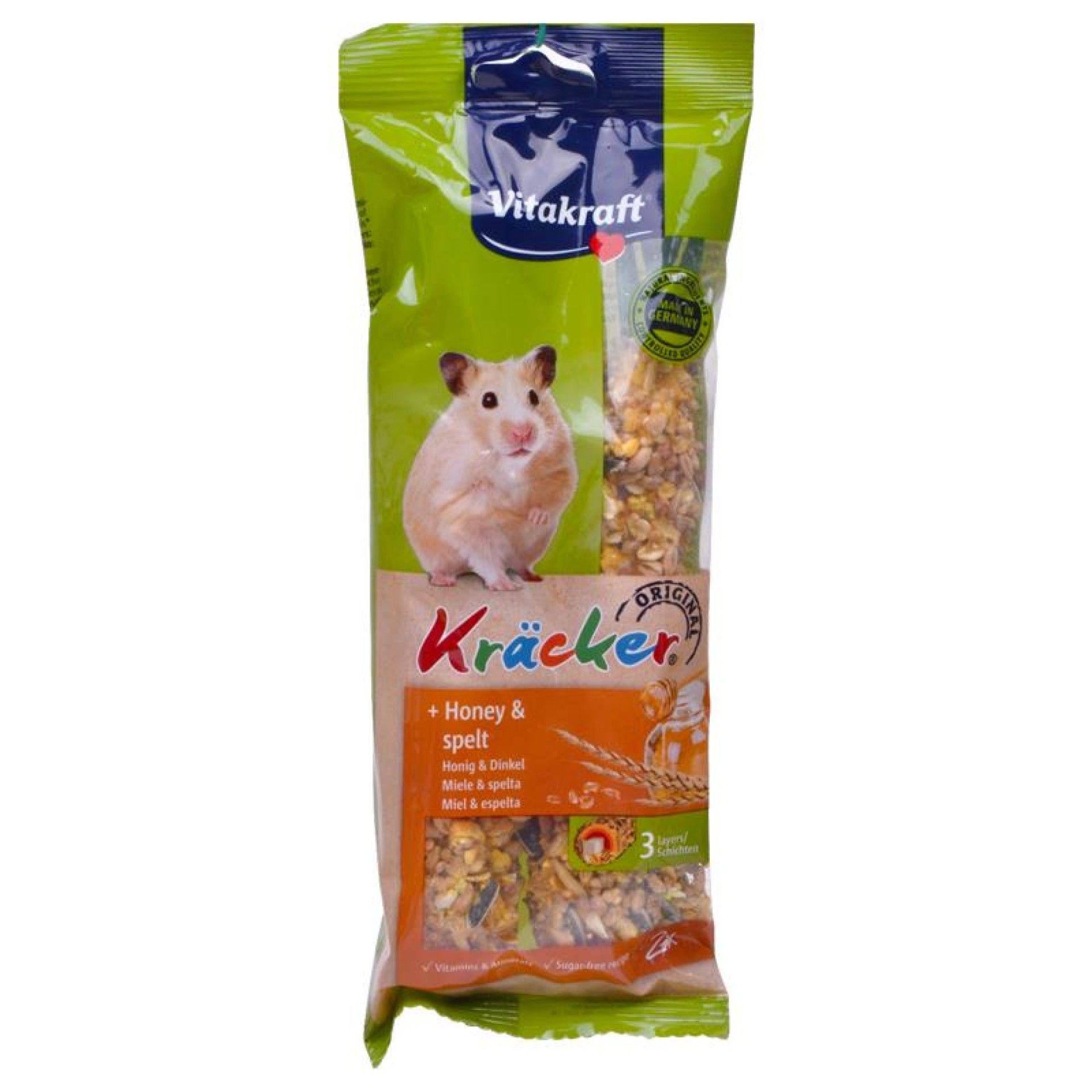 VITAKRAFT BARRITAS HAMSTER MEL/SESAM 112G VITAKRAFT BARRITAS HAMSTER MEL/SESAM 112G