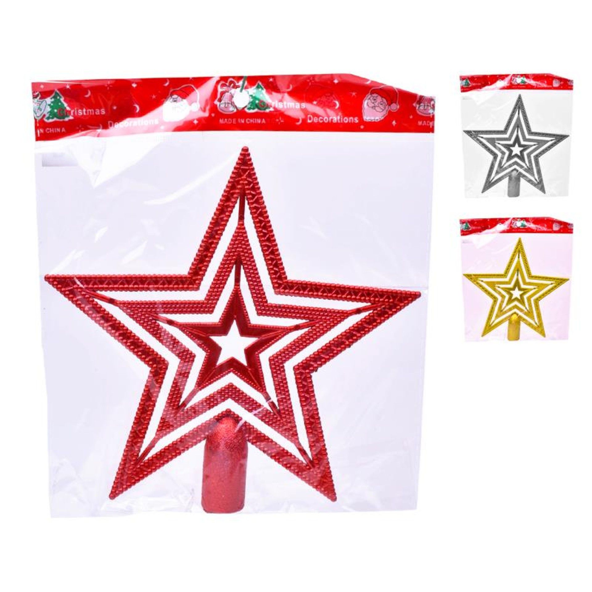 ESTRELA P/TOPO 18.5CM 1611-022-01CX360 ESTRELA P/TOPO 18.5CM 1611-022-01CX360