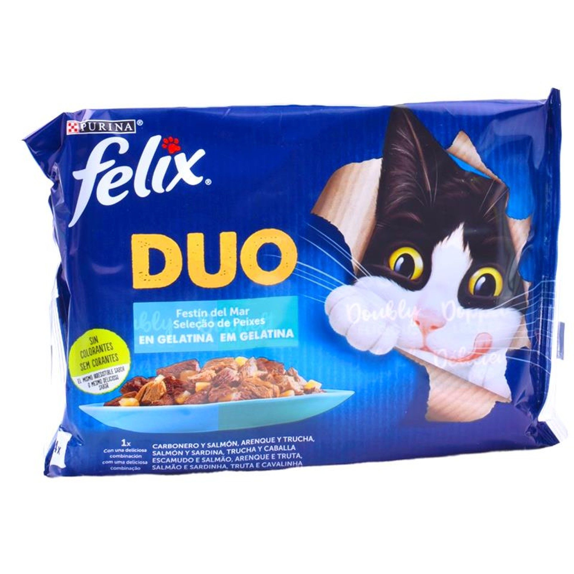 FELIX DUO PEIXE 4X85G FELIX DUO PEIXE 4X85G