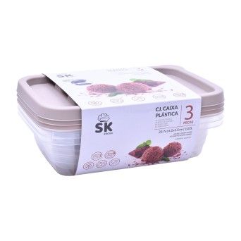 CAIXA PLT SET 3 RECT 1,02L 0947-13 CX36