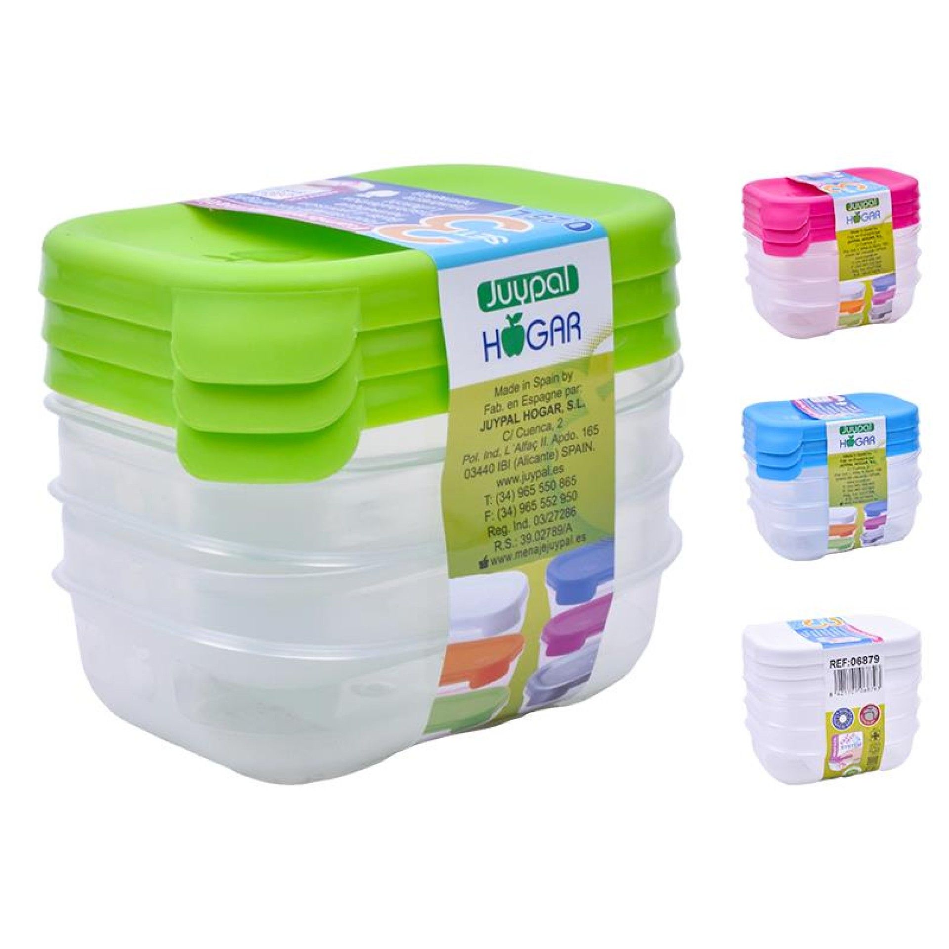 CAIXA CONJ. 3 0.25L 06879 CAIXA CONJ. 3 0.25L 06879