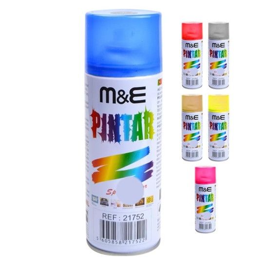TINTA SPRAY M&E SORT. 400ML CX6 TINTA SPRAY M&E SORT. 400ML CX6