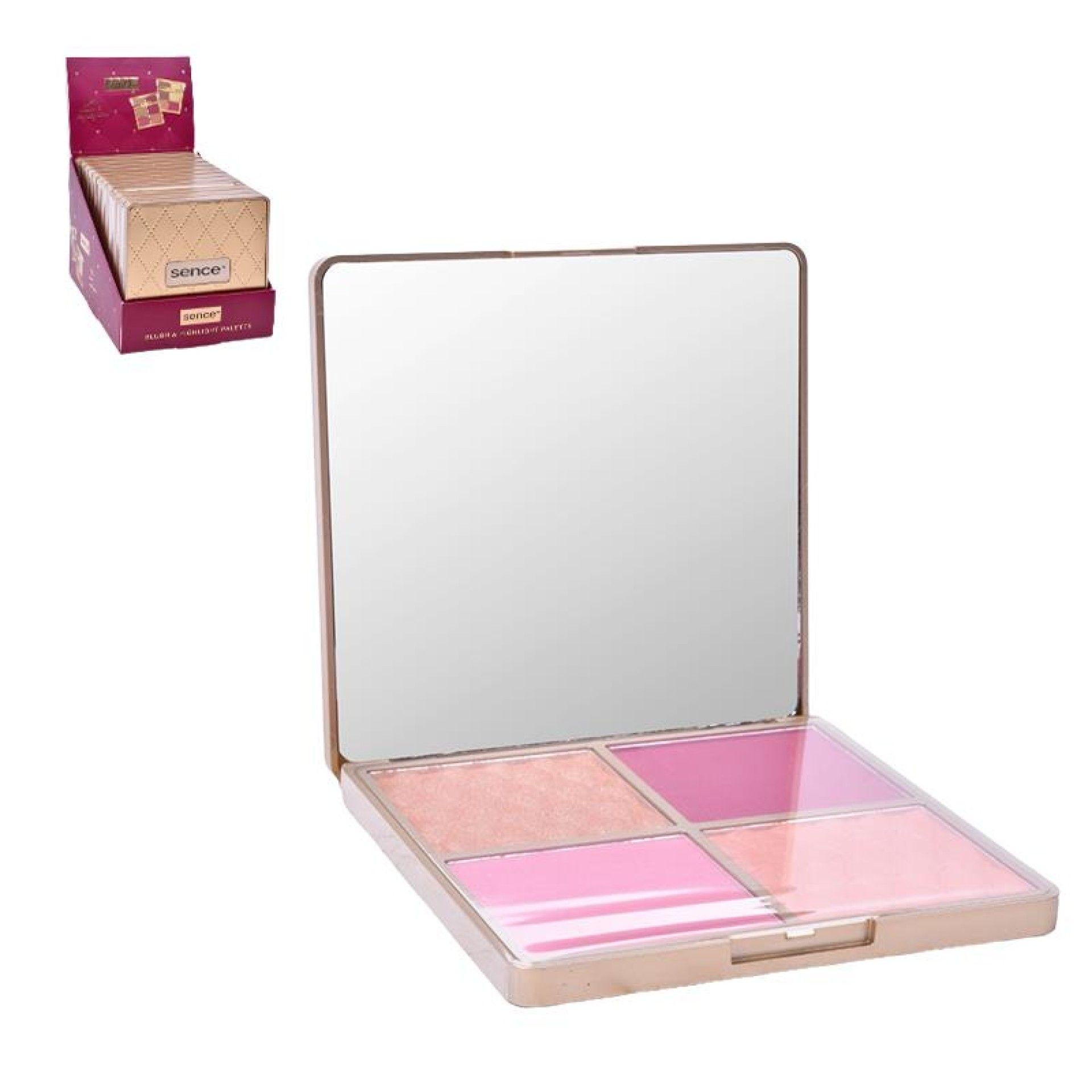 MAQUILHAGEM BLUSH E ILUMINADOR SENSE MAQUILHAGEM BLUSH E ILUMINADOR SENSE