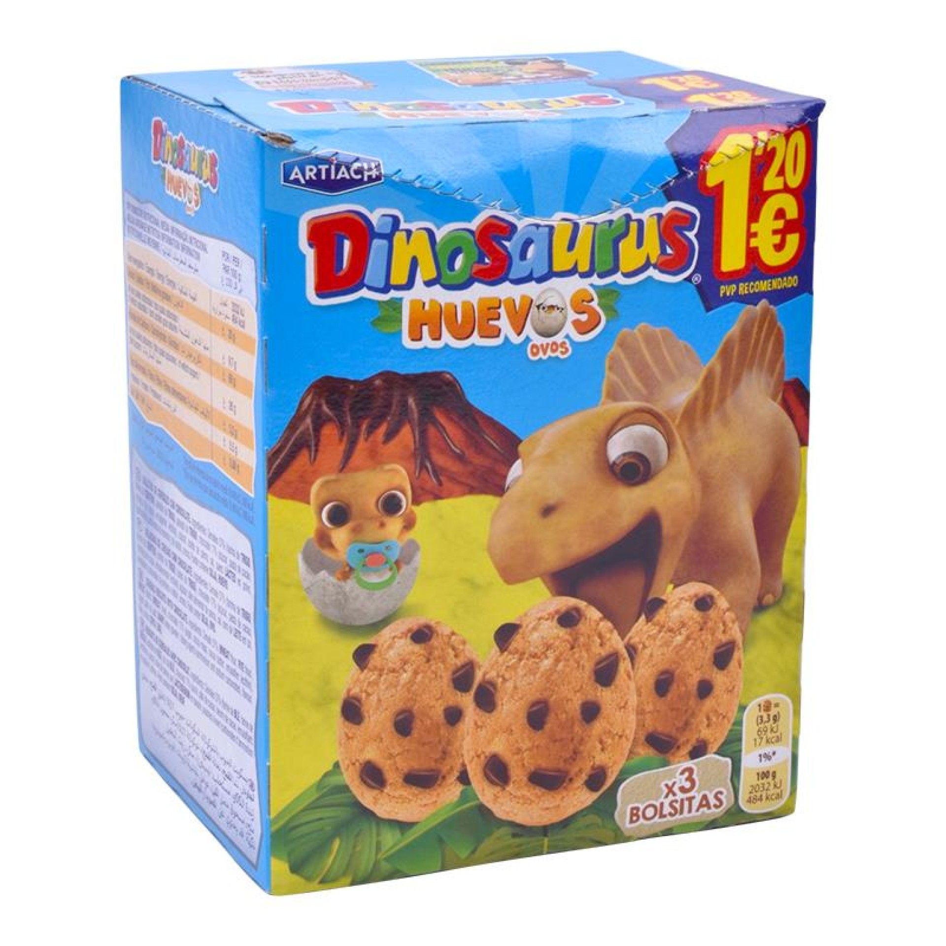 DINOSSAURO OVOS 105GR DINOSSAURO OVOS 105GR