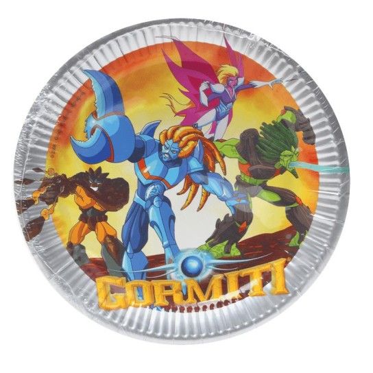 PRATO PAPEL GORMITI 23CM 8UNI