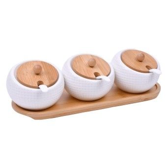CONJ.3 POTES C/ BASE 2650-001 CX24
