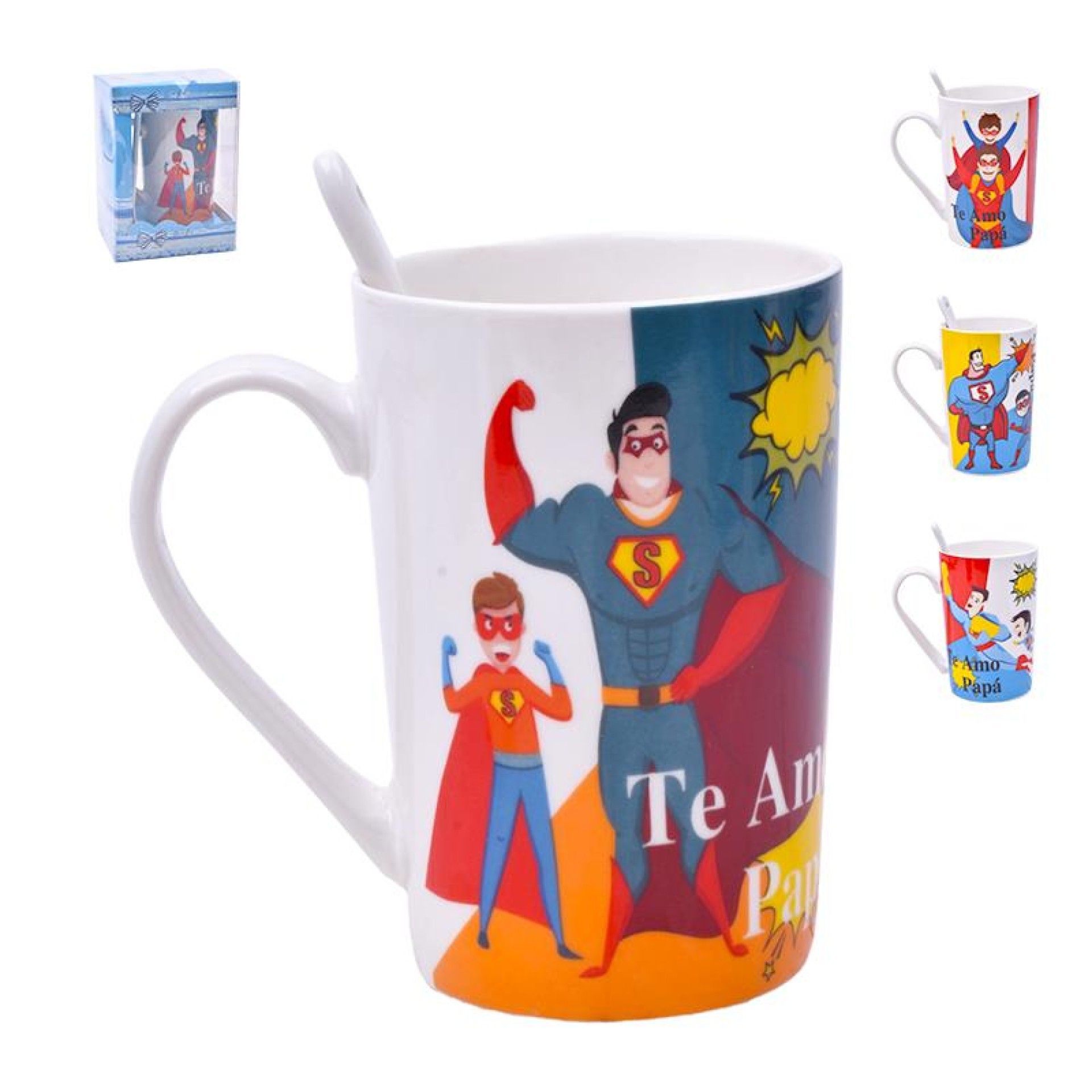 CANECA C/COLHER PAI 2645-301-01 CX72 CANECA C/COLHER PAI 2645-301-01 CX72