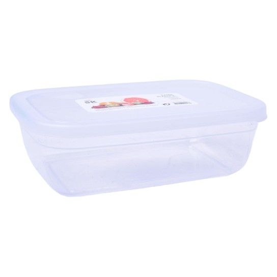 CAIXA PLT C/TP RECT 900ML ASD116 CX60