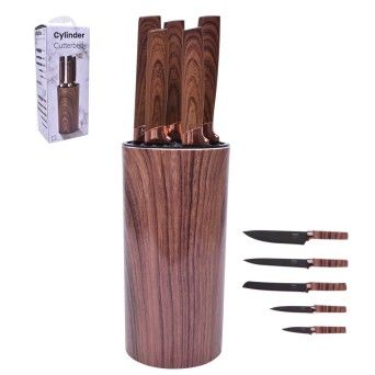SET 5 FACAS+SUPORTE 2380-058-B CX12