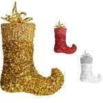 BOTA NATAL DEC. C/ BRILHANTES 19CM BOTA NATAL DEC. C/ BRILHANTES 19CM