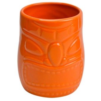 COPO CERAMICA TIKI LARANJA  B3376V CX6