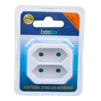 ADAPTADOR 2X10A C/PERSIANA 2300W