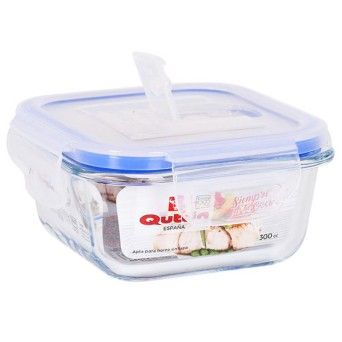 RECIPIENTE QUAD C/TAMPA 14CM