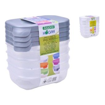 PLASTICO CONJ. 4 CAIXAS 0.25L 01279