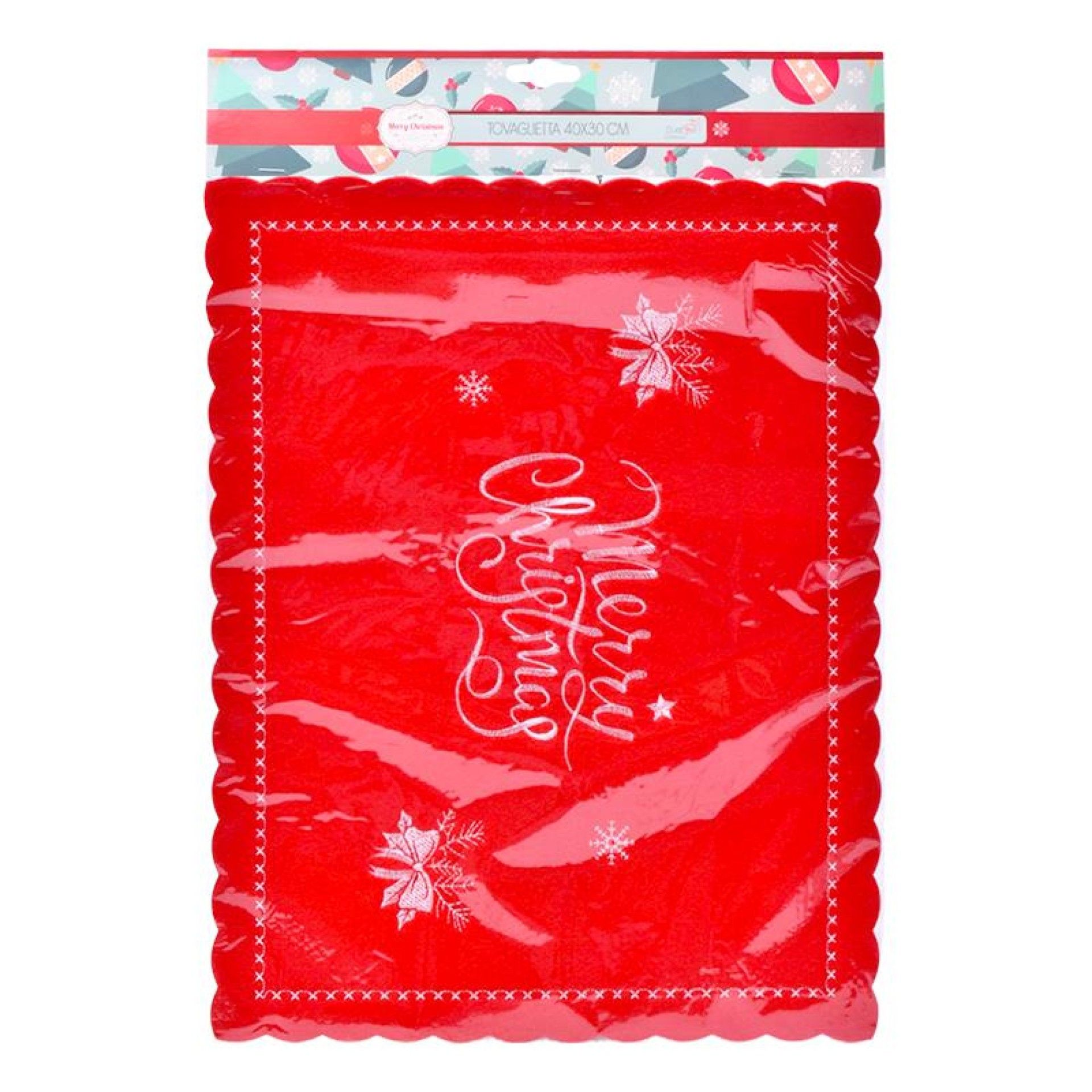 INDIVIDUAL FELTRO VRM MERRY 40X30CM INDIVIDUAL FELTRO VRM MERRY 40X30CM