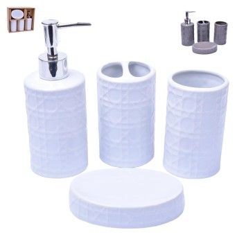 CONJ BANHO 4 PCS 1207-015 CX24 CONJ BANHO 4 PCS 1207-015 CX24