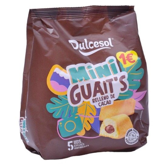 MINI GUAIT CHOCO 5UN 110G