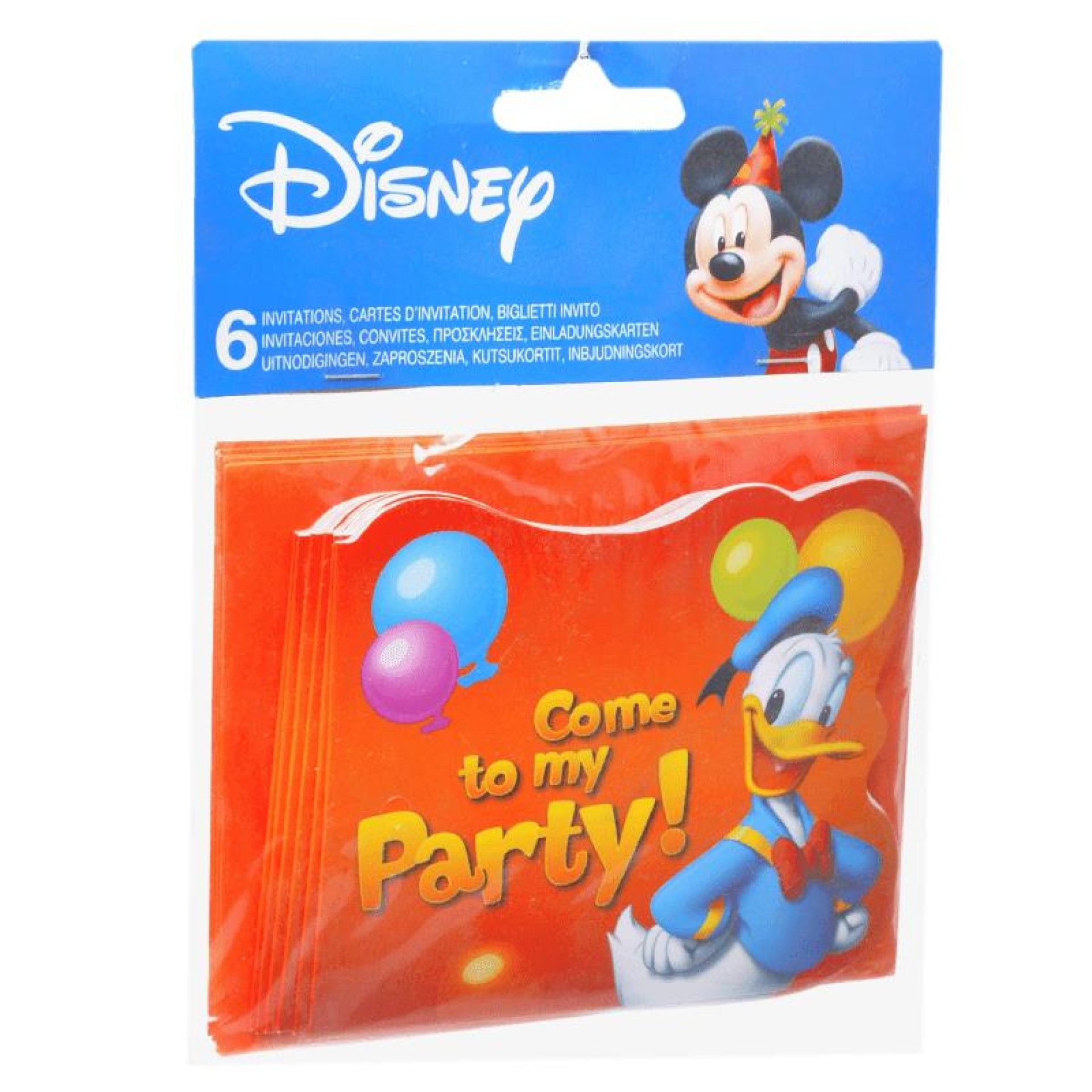 CONVITES MICKEY 6UNI CONVITES MICKEY 6UNI