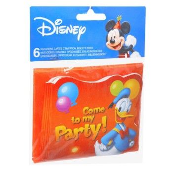 CONVITES MICKEY 6UNI