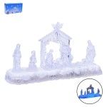 PRESEPIO NATAL C/LUZES COR 2607-108 CX24