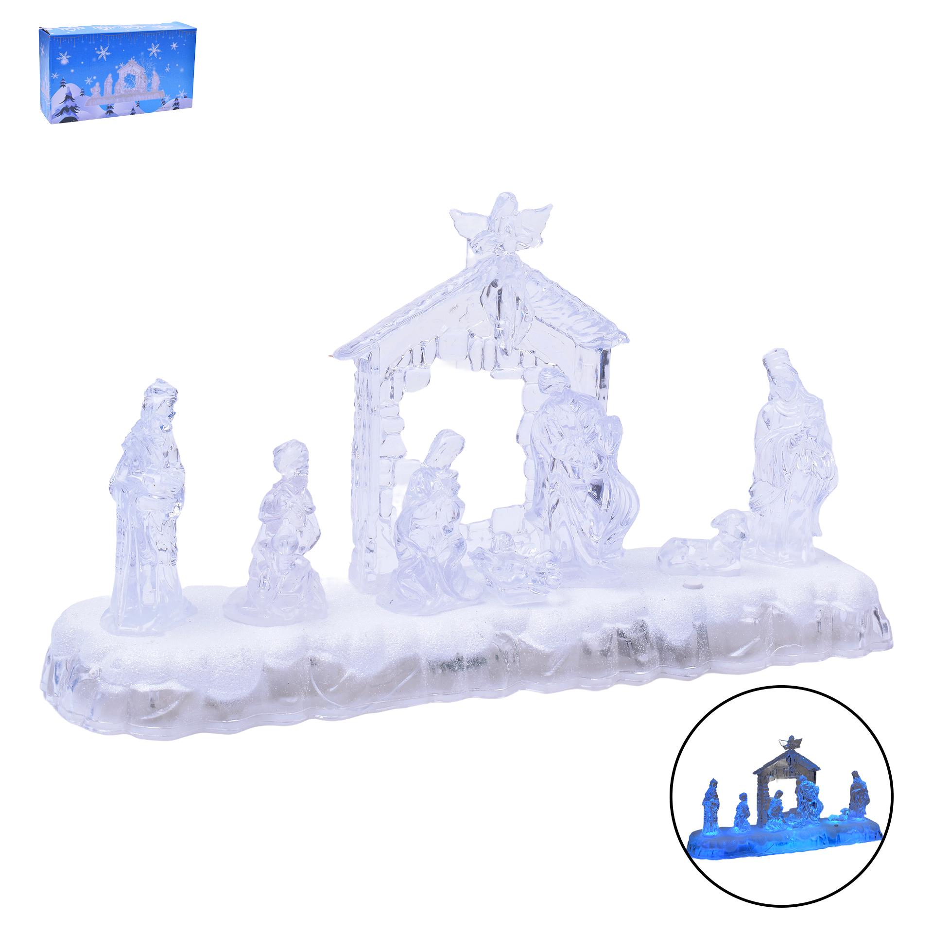 PRESEPIO NATAL C/LUZES COR 2607-108 CX24 PRESEPIO NATAL C/LUZES COR 2607-108 CX24