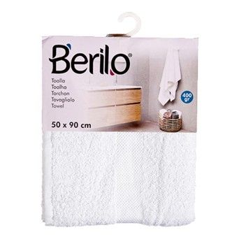 TOALHA LISA 50X90 BRANCO BERILO