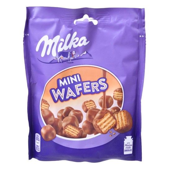 MILKA MINI WAFERS 110G