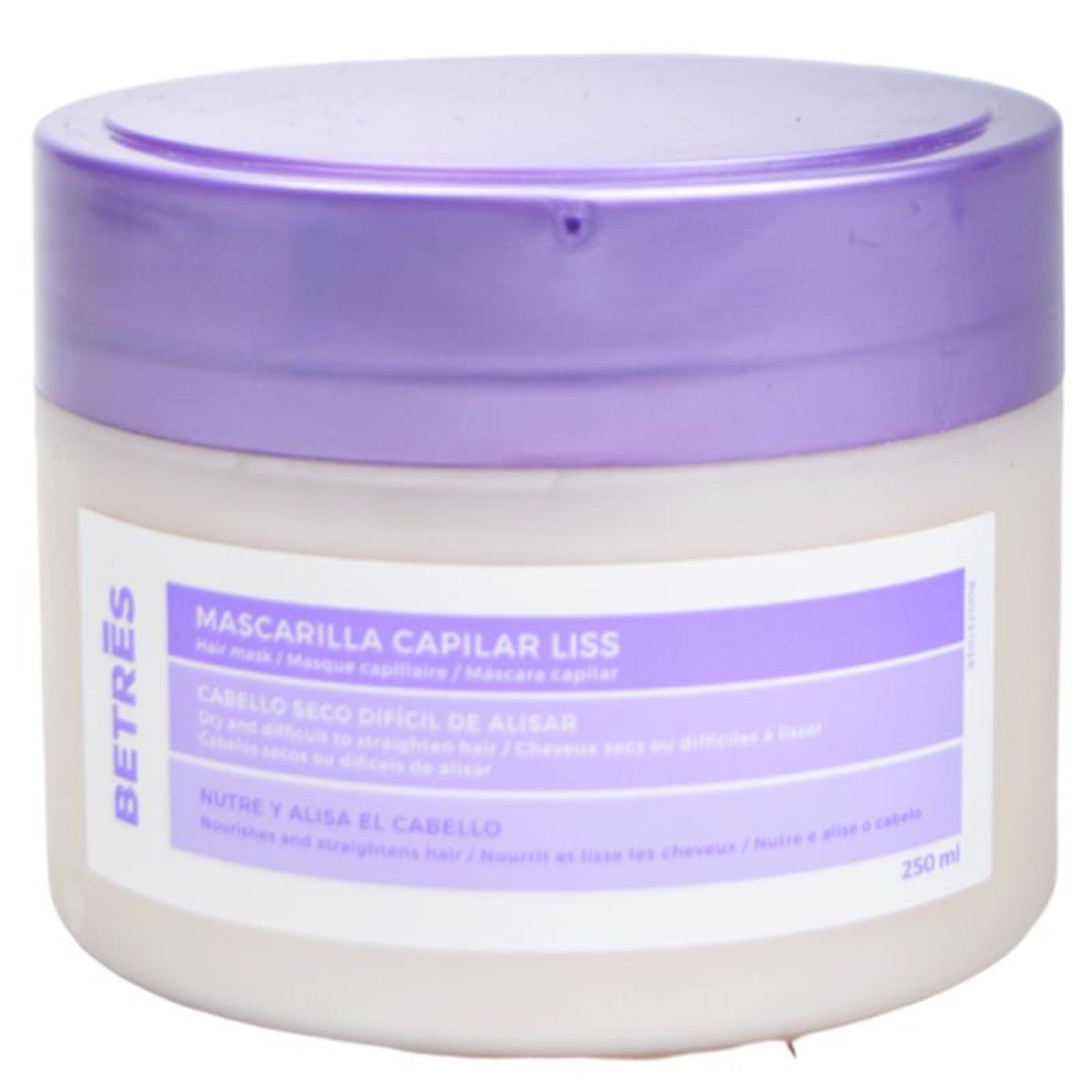 MASCARA CABELO BETRES LISS 250ML MASCARA CABELO BETRES LISS 250ML