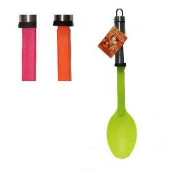 COLHER COZINHA CABO INOX 202-485