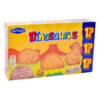 BOLACHA DINOSSAURO ARTICH 124G